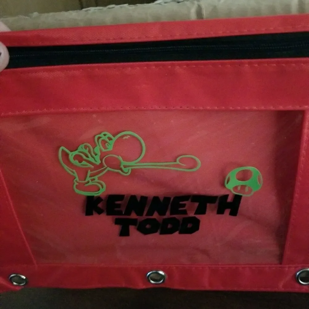Personalized Pencil/Make Up Bags